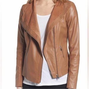 Trouve Leather Moto Jacket small